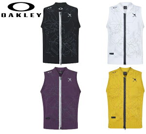 I[N[ St EFA Y XJ xXgyOAKLEYzSKULL VECTOR SWEATER VESTJ[FBLACKOUT(02E)J[FWHITE(100)J[FGRAPE(81E)J[FBRASS YELLOW(550)FOA404231