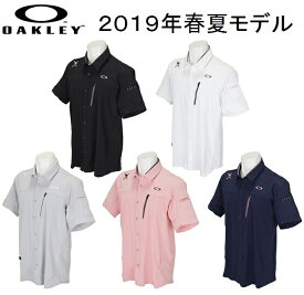 オークリー ゴルフ ウェア メンズ スカル 半袖 シャツ【OAKLEY】SKULL BREATHABLE WOVEN SHIRTS 2.0カラー：BLACKOUT(02E)カラー：WHITE(100)カラー：GRAY SLATE(22P)カラー：SEPIA ROSE(40J)カラー：PEACOAT(67Z)401922JP