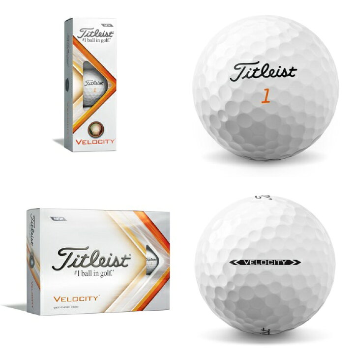 楽天市場 タイトリスト ゴルフ ボール ｔｉｔｌｅｉｓｔ Velocity Ballタイトリスト ベロシティー ボールカラー ホワイトカラー オレンジ 22年秋発売予定 カラー グリーン 22年秋発売予定 リバティーゴルフ