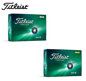 �^�C�g���X�g �S���t �{�[���yTitleist�zAVX BALL('24)�^�C�g���X�g �G�C�u�C�G�b�N�X �{�[���J���[:�z���C�g�J���[:�C�G���[
