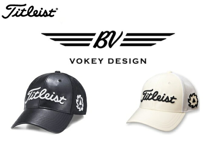 楽天市場】タイトリスト メンズ ボーケイ デザイン キャップ【Titleist 