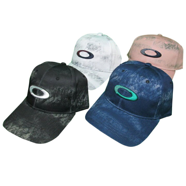 楽天市場 オークリー ゴルフ キャップ Oakley Bg Coutour Capカラー Black Print 00g カラー Black White 022 カラー Blue Storm Print 66v カラー Pink Print 81y 9110jp リバティーゴルフ