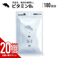 【マラソン中だけP20倍】 ビタミンB6 180日分 40mg/日 7,200mg/袋 タブレット 代謝 たんぱく質 大容量 健…
