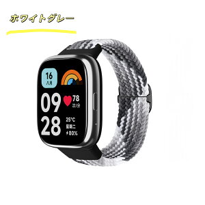 Redmi Watch 3 Lite Watch 3 Active �Ή� �o���h ��̌^ �҂ݍ��݃x���g �i�C�����o���h �T�C�Y���� �X���C�h�o�b�N�� �y�� �ʋC�� ������� �����x���g �����Y ���f�B�[�X