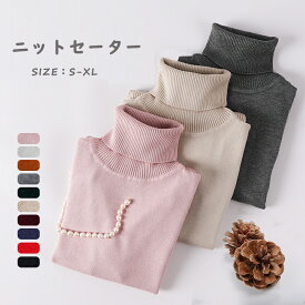 カットソー ハイネック レディース ニット トップス 無地 セーター ニットセーター 秋 タートルネック ブラウス プルオーバー 春 tシャツ ニットソー チュニック ベーシック 長袖 インナー シンプル タイト 冬 防寒 柔らかい コーデ おしゃれ ブラック ホワイト かわいい