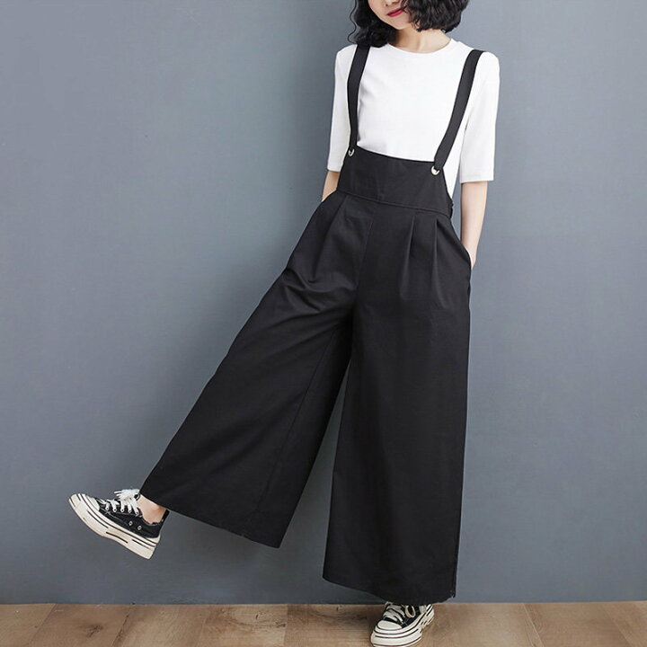 楽天市場】サロペット パンツ レディース ワイドパンツ 春 夏  