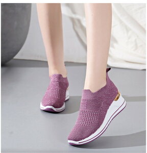 メッシュ スリッポン レディース スニーカー 軽量 ソックススニーカー ニットスニーカー シューズ 靴 すりっぽん ぺたんこ くつ 歩きやすい 超軽量 軽量 楽ちん おしゃれ カジュアル 走れる