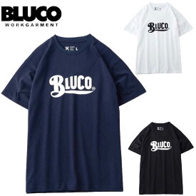 BLUCO ブルコ PRINT TEE -OLD LOGO- プリントTシャツ -オールドロゴ- 143-22-002