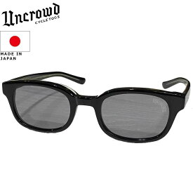 UNCROWD アンクラウド Model-HELLA モデル-ヘラ シェード サングラス BLACK-SMOKE ブラック-スモーク UC-001