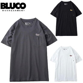 BLUCO ブルコ POCKET TEE -SCRIPT- プリントTシャツ -スクリプト- 143-22-005