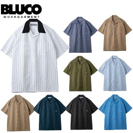 BLUCO ブルコ STANDARD WORK SHIRT S/S スタンダード ワークシャツ 半袖 143-21-108