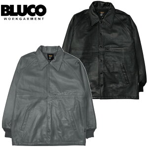 BLUCO �u���R LEATHER COACH JACKET ���U�[ �R�[�`�W���P�b�g 147-31-008
