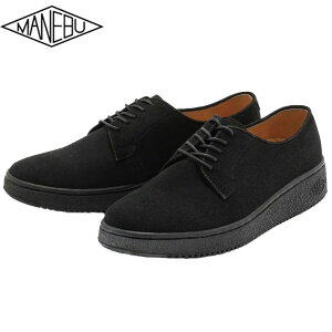 MANEBU �}�l�u HIHIN SUEDE PAN SOLE �V���[�Y �X�j�[�J�[ �X�G�[�h BLACK �u���b�N MNB001-CR-S