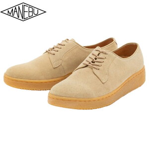 MANEBU �}�l�u HIHIN SUEDE PAN SOLE �V���[�Y �X�j�[�J�[ �X�G�[�h SAND BEIGE �T���h�x�[�W�� MNB001-CR-Ssbeg