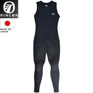 RINCON リンコン ICON ALL JERSEY LONG JOHN ウェットスーツ ロングジョン オールジャージ 肩ベルクロ 3/…
