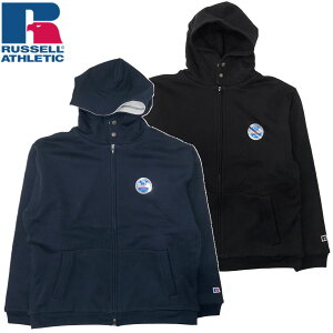 RUSSELL×BerBerJin ���b�Z�� �x���x���W�� Pro Cotton �v���R�b�g�� Double Face Zip Hoodie �t�[�f�B �p�[�J�[ 111261-055