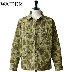 WAIPER.inc ���C�p�[ �Č��i �ČR 1940's U.S.M.C. Marine Parachute �_�b�N�n���^�[�J�� ���o�[�V�u�� �p���}�����W���P�b�g WP1145