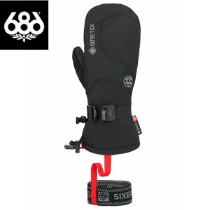 686 �V�b�N�X�G�C�g�V�b�N�X MENS GORE-TEX LEATHER LINEAR MITT �����Y �S�A�e�b�N�X ���U�[ �~�g�� M4WNGLV139blk