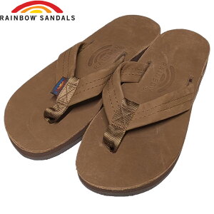 RAINBOW SANDALS ���C���{�[�T���_�� DOUBLE LAYER LEATHER �T���_�� REDWOOD RSM302ALTSPL-RDWD