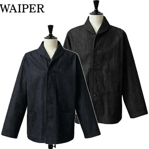WAIPER.inc ���C�p�[ �Č��i �ČR 1940's U.S.NAVY M-43 �f�j���V���[���J���[�W���P�b�g MADE OF KAIHARA DENIM WP1038
