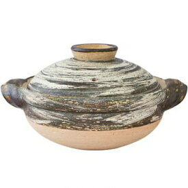 長谷園　伊賀土鍋　刷毛目　中　ANH-02