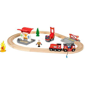 BRIO　ブリオ　ファイヤーレスキューセット　33815