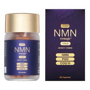 NMN renage GOLD INFINITY POWER NMNEPQQECOQ10 60 NMN i[W Tvg NHi