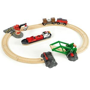 ブリオ カーゴハーバーセット 33061 (鉄道おもちゃ) 価格比較 - 価格.com