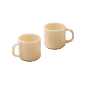ideaco CfAR }OJbv Milk Glass 2pcs Rbv mug cup ~NKX Be[W  280ml R[q[Jbv H e[uEFA 2_Zbg Mtg ϔM Wok j Vzj v[