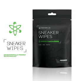 【SS最大P55!要エントリー】SNEAKER LAB SNEAKER WIPES スニーカーラボ スニーカーワイプスシューケア スニーカーケア スニーカー洗浄 ペーパークリーナー 天然由来成分 バイオテクノロジー