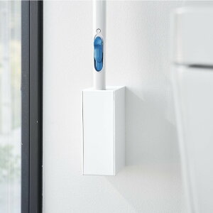 【レビュー特典】山崎実業 【 ウォール流せるトイレブラシホルダー 石こうボード壁対応 タワー 】 tower 1838 1839トイレ ハンドル 収納 ケース 掃除 コンパクト スリム 倒れない 触らない 衛生