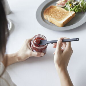 山崎実業 【 シリコーンスプーン 普通サイズ Sサイズ タワー 】 tower 4278 4279 10045 10046キッチン ヘラ ゴムベラ ジャム はちみつ バターナイフ 調理器具 キッチンツール 料理 トースト パン 白