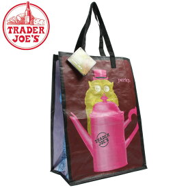 【SS10％割＆最大P55】TRADER JOE'S トレーダージョーズ BAG トレジョ エコ バッグ 高級スーパー アメリカ スーパーマーケット オリジナル ママバッグ トートバッグ 海外セレブ 手提げ エコ活 SDGS BAG ピンク ユニコーン ヴィンテージ オシャレ 雑貨 袋