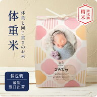 【 新商品 】 出産内祝い 体重米 写真 名入れ ギフト 赤ちゃん 出産内祝 内祝 お返し 令和7年産 新米 米 …