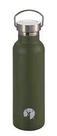 キャプテンスタッグ(CAPTAIN STAG) スポーツボトル 水筒 直飲み ダブルステンレスボトル 真空断熱 HDボトル 600ml