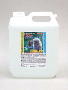 スーパーピュアラ 徳用 4L 毎日使うものだから大容量がお買い得!【送料無料】顔回りにも安心なお手入れスプレー 耳掃除/涙やけ 犬用品/ペット消臭剤・衛生用品/除菌・消臭用品/スキン