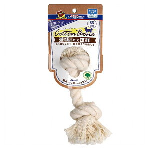 ドギーマン コットンボーン SSサイズ 超小型犬〜小型犬用  歯・デンンタル・犬・おもちゃ4976555851526
