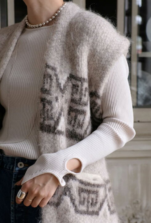 楽天市場】【アウトレット】INSCRIRE 23AW Cowichan long vest 
