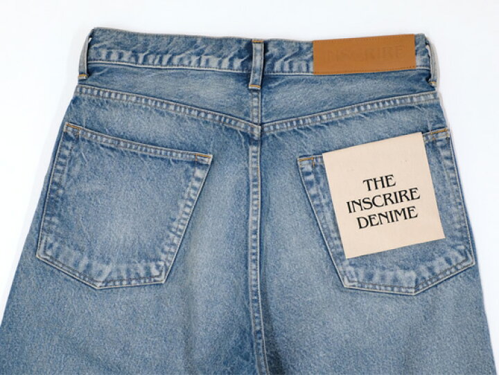 楽天市場】【アウトレット】INSCRIRE Denim Baggy Pants : LICAVOU select 