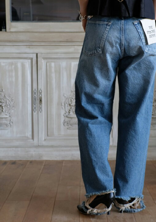 楽天市場】【アウトレット】INSCRIRE 24SS Denim Baggy Pants 