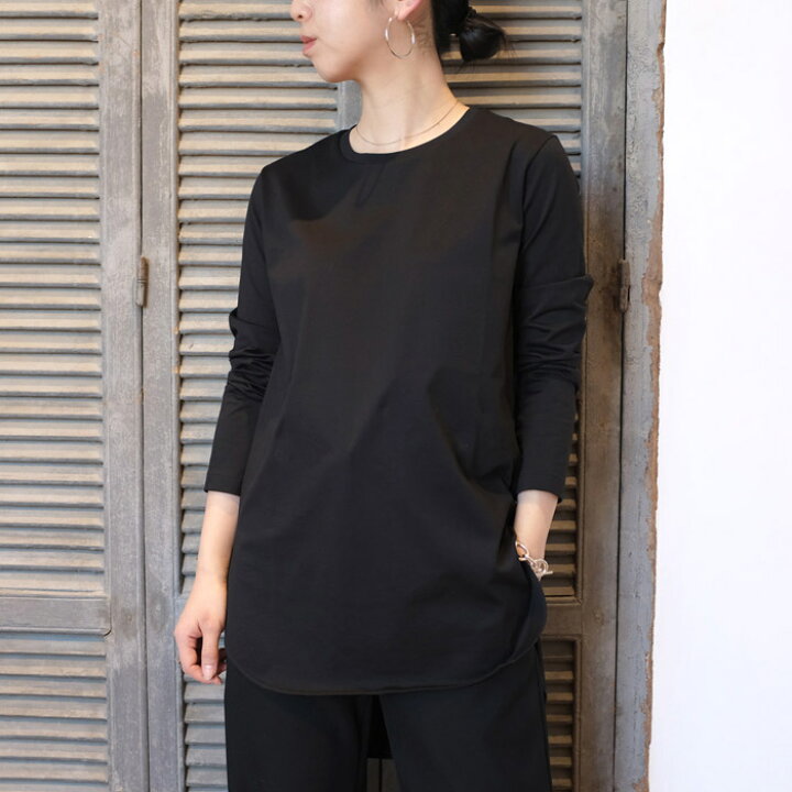 楽天市場】ATON エイトン SUVIN 60/2 LONG SLEEVE ROUND-HEM T-SHIRT  