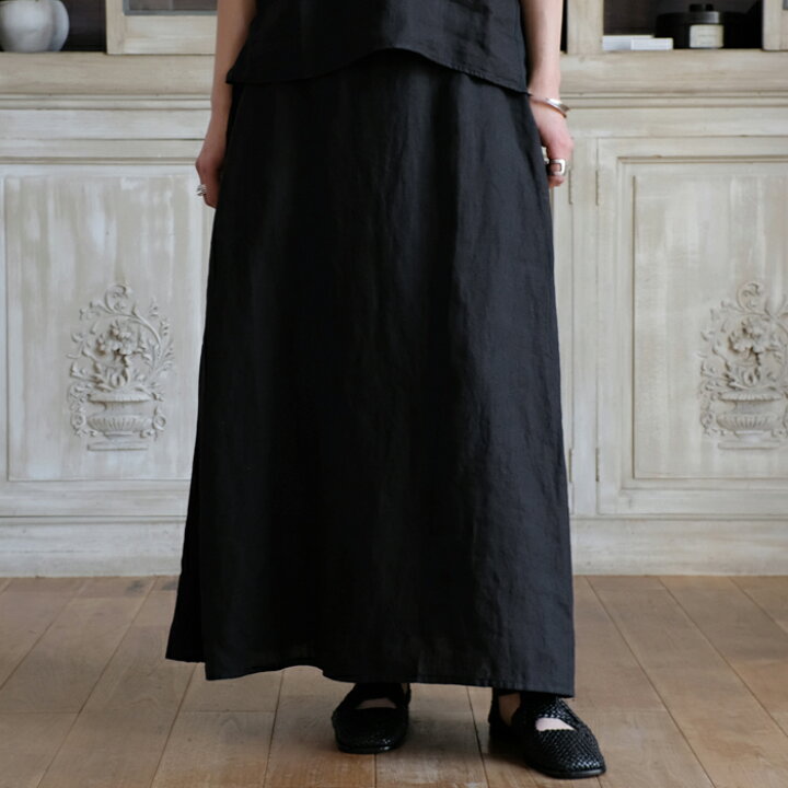 楽天市場】【アウトレット】KristenseN DU NORD 25SS LINEN LONG SKIRT 