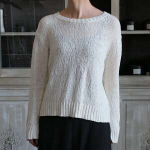 KristenseN DU NORD 26SS COTTON LINEN SILK PULLOVER KNIT�y�S2�F�z