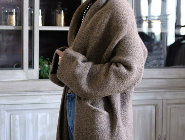 楽天市場】【アウトレット】LAUREN MANOOGIAN LONG SHAWL CARDIGAN【全  