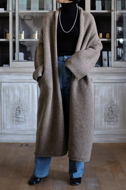楽天市場】【アウトレット】LAUREN MANOOGIAN LONG SHAWL CARDIGAN【全 