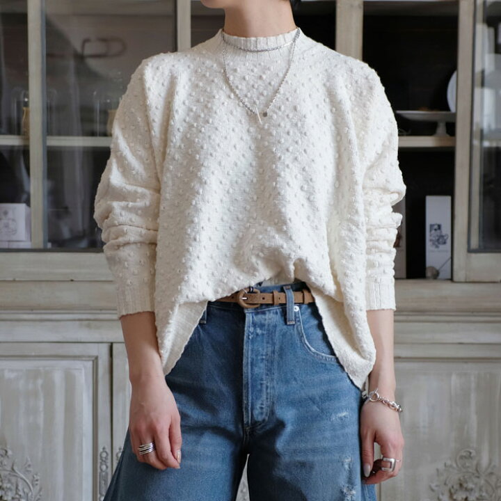 楽天市場】【アウトレット】LAUREN MANOOGIAN DOTS PULLOVER【全2色  