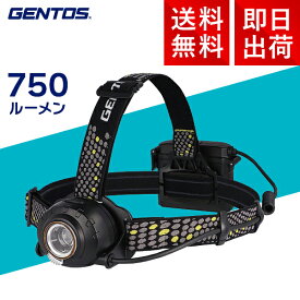 【数量限定】【在庫あり】【即納】 ジェントス HW-G634H ヘッドライト 750ルーメン 最大82時間点灯 充電式 乾電池式 兼用 照射最大162m 耐塵・防滴(IP64準拠) 1m落下耐久 LED おしゃれ 作業灯 ワークライト ライト ランプ 軽量 防災 GENTOS HEAD WARSシリーズ