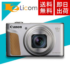 yʌzy݌ɂzy[zCanon RpNgfW^J PowerShot SX740 HS SL Vo[ PSSX740HS PSSX740HSSL w40{Y[ 4K Wi-FiΉ Lm