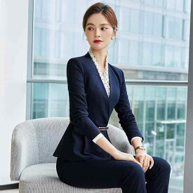 レディース ファッション オシャレ カワイイ 女性用 スーツ 韓国ファッション ワークウェア