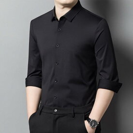 メンズ ファッション 服 オシャレ シンプル 大人 かっこいい 大きいサイズ ストリート 紳士服 抗シワ ノーアイロン シャツ フィット ハイエンド ビジネス 通勤 ボトム